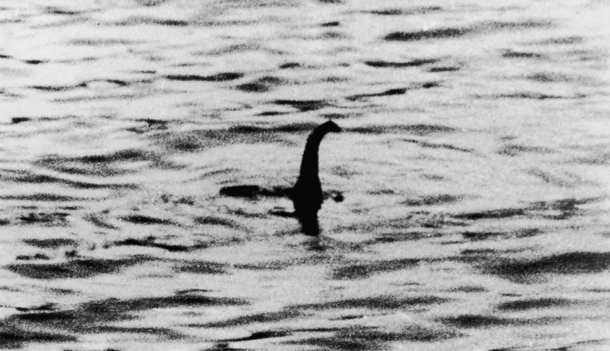 A view of what is purported to be the Loch Ness Monster, near Inverness, Scotland, on April 19, 1934. (Keystone/Getty Images)