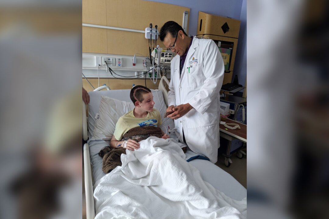 Caleb Bennett survived major brain trauma after a boat anchor struck him in the head. Doctors call his recovery a miracle. (Kelli Bennett/Johns Hopkins All Children's Hospital)