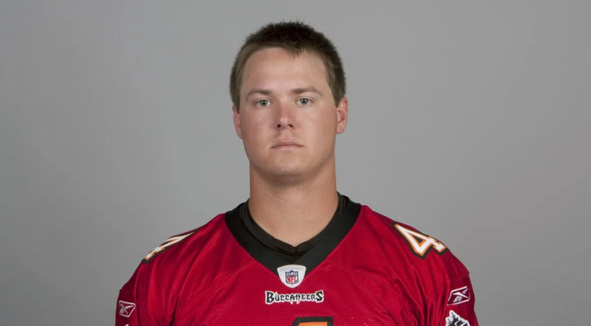 Jevan Snead of the Tampa Bay Buccaneers in 2010. (Photo by NFL via Getty Images)