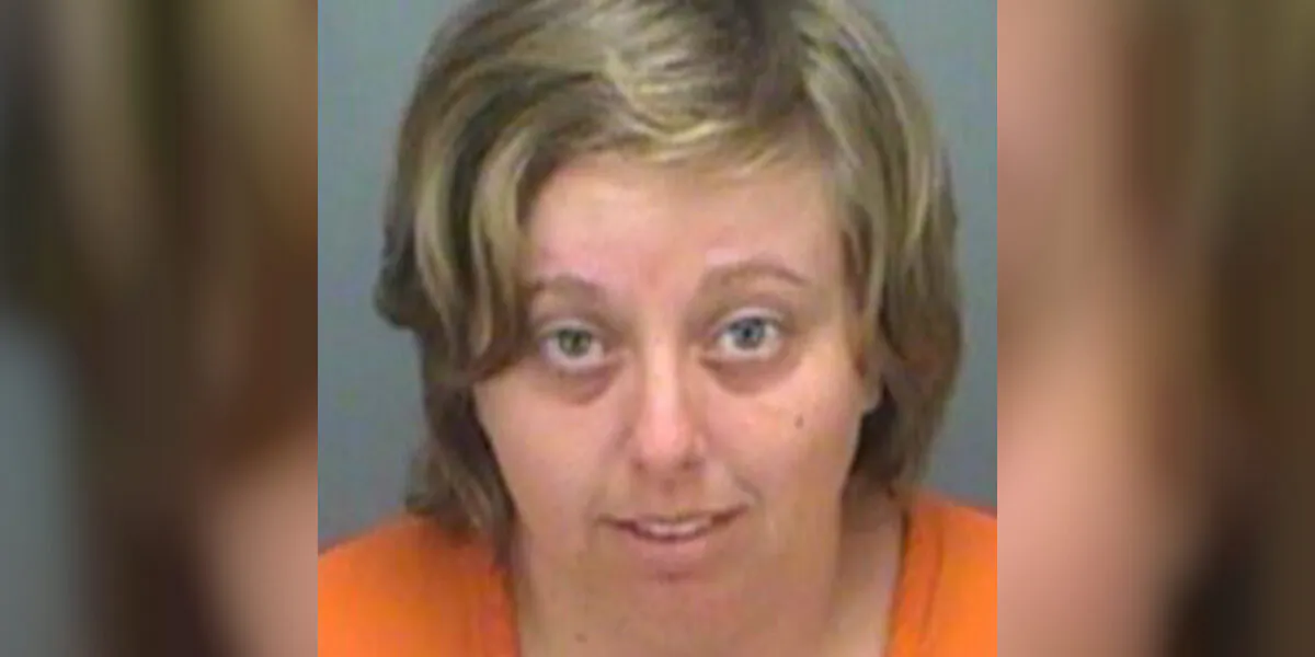 Michelle Sieber in a booking photograph. (Pinellas County Jail)