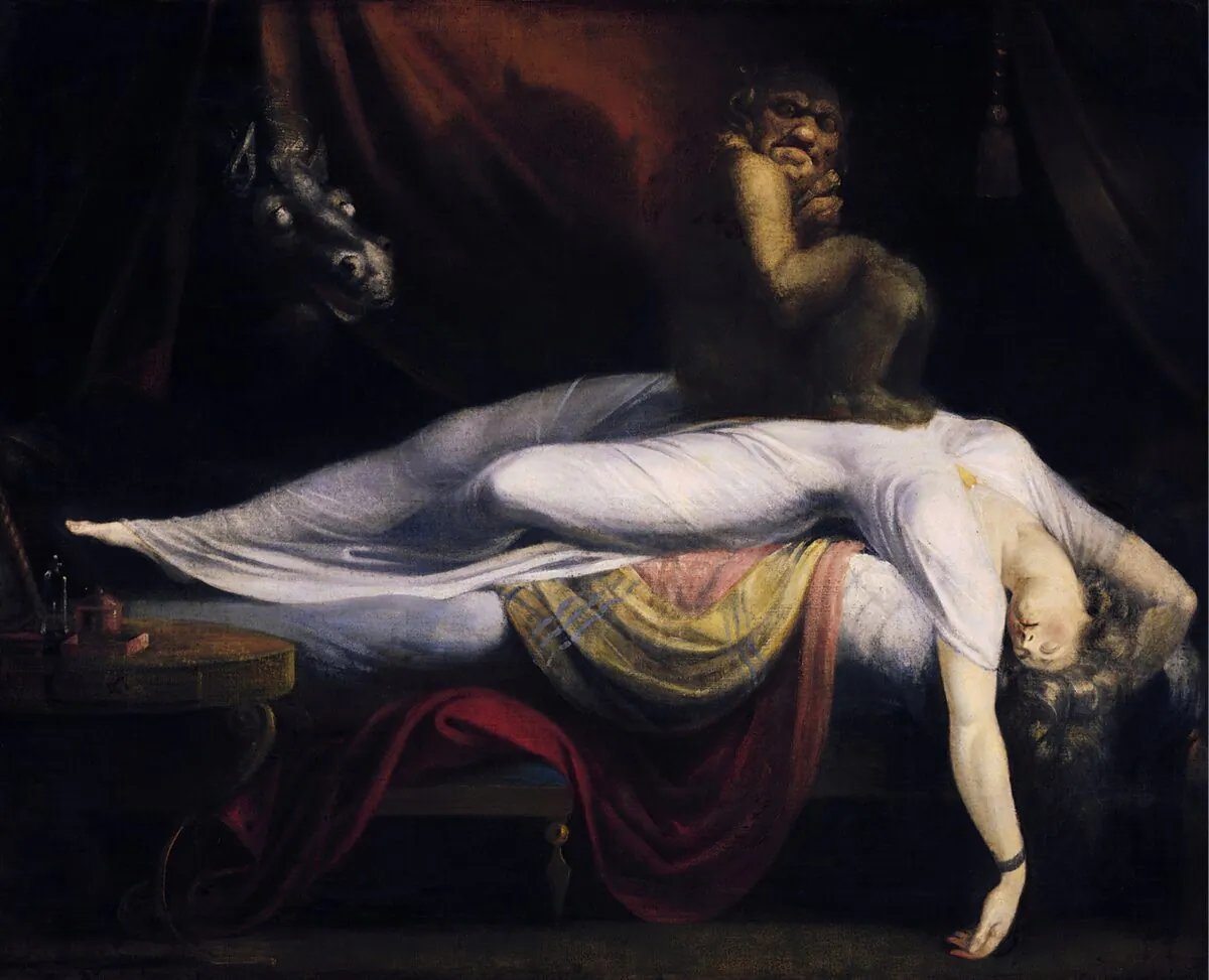 “The Nightmare,” 1781, by Henry Fuseli. Oil on Canvas, 40 inches by 50 inches, Detroit Institute of Arts. (Public Domain)