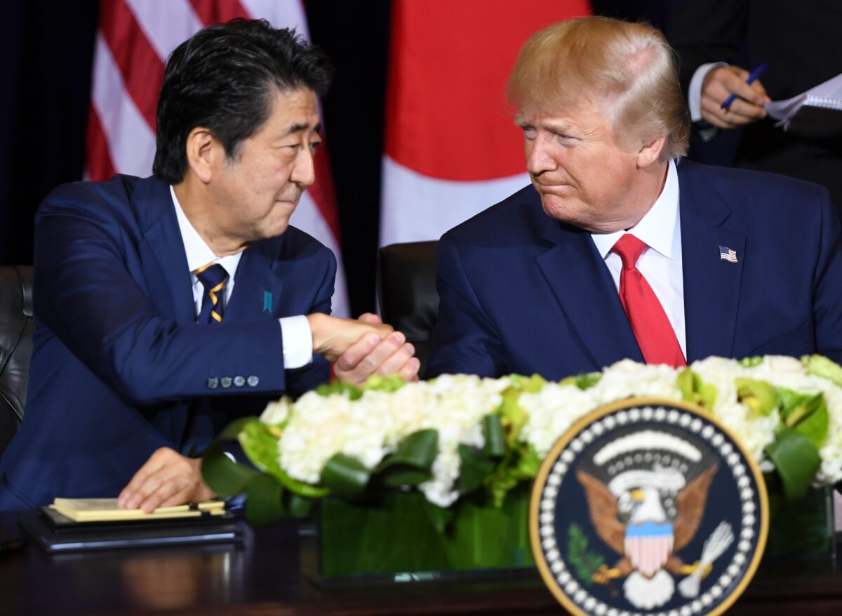 Trump and Abe