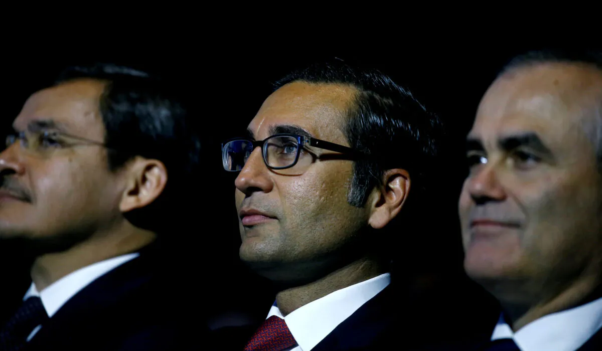 Iqbal Khan, former CEO International Wealth Management of Swiss bank Credit Suisse attends the company's annual shareholder meeting in Zurich, Switzerland April 26, 2019. (Arnd Wiegmann/Reuters)