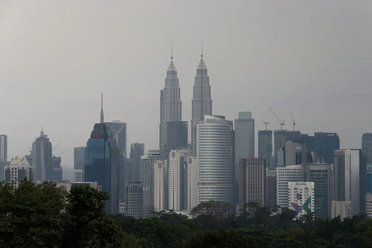 A view of the Kuala Lumpur city skyline in Malaysia on Feb. 7, 2018. (Lai Seng Sin/Reuters)