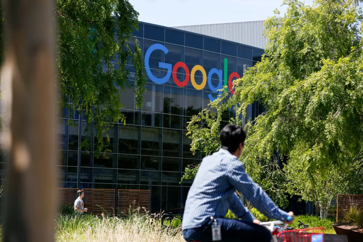 Google's main campus in Mountain View, California on May 1, 2019. (Amy Osborne/AFP/Getty Images)