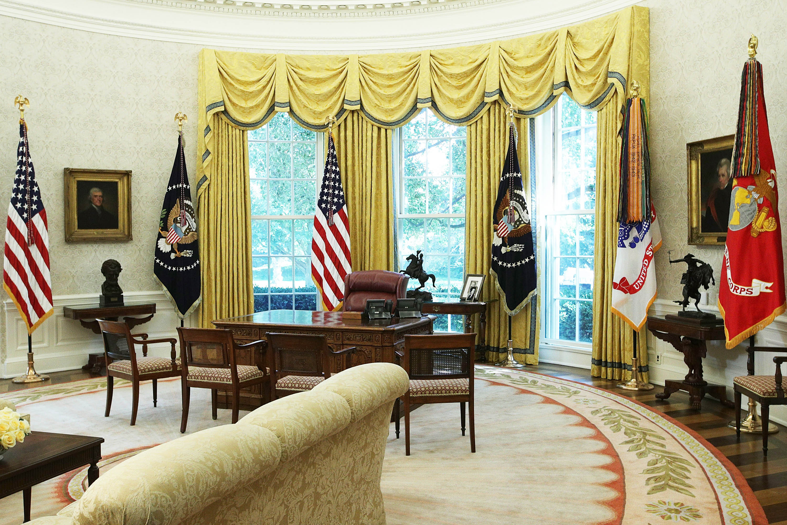 President Donald J Trump Oval Office Photo Art American Presidents Photos Artwork 8x12