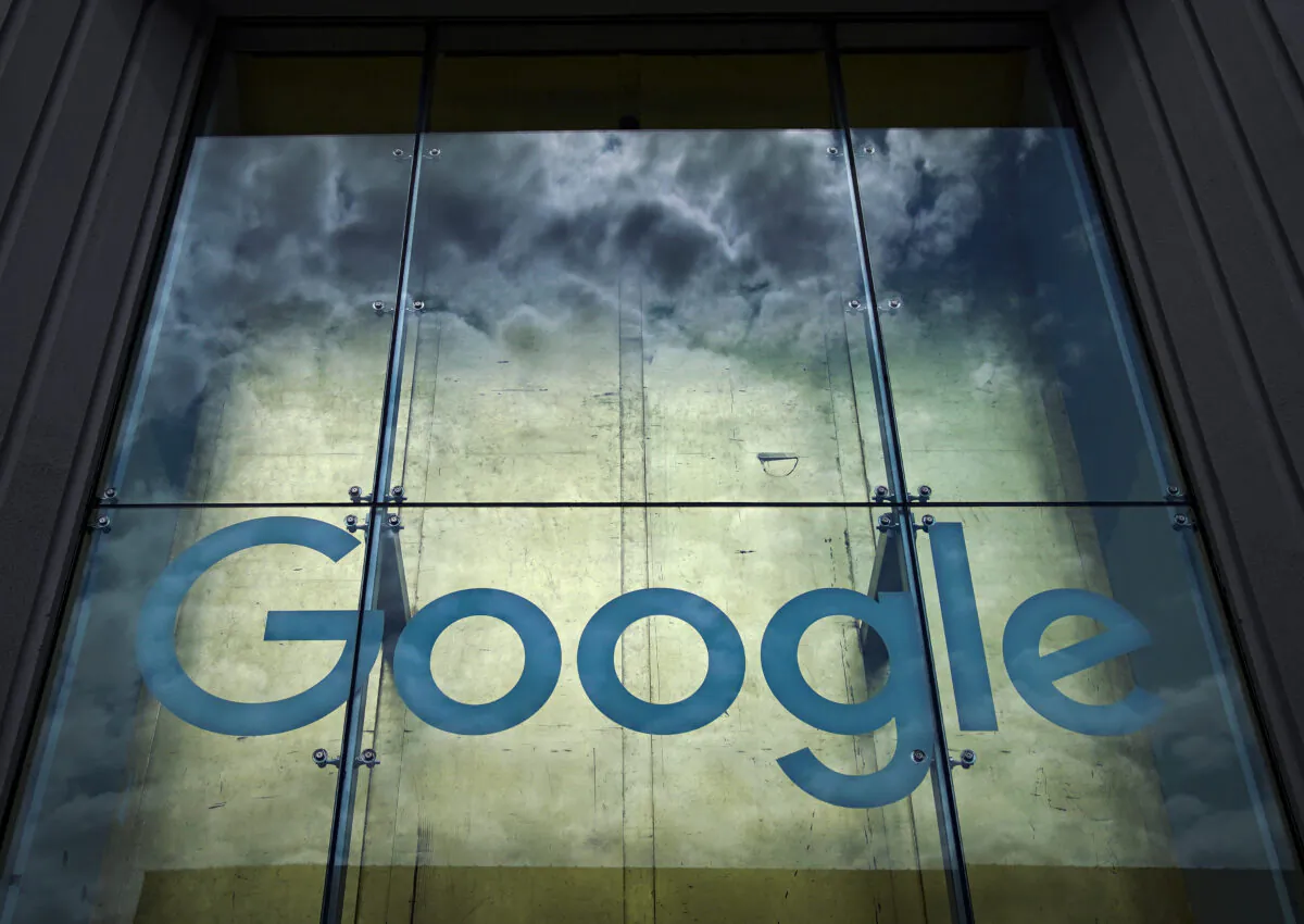 The Google logo adorns the outside of their NYC office Google Building 8510 at 85 10th Ave on June 3, 2019 in New York City. Shares of Google parent company Alphabet were down over six percent on Monday, following news reports that the U.S. Department of Justice is preparing to launch an anti-trust investigation aimed at Google. (Photo by Drew Angerer/Getty Images)