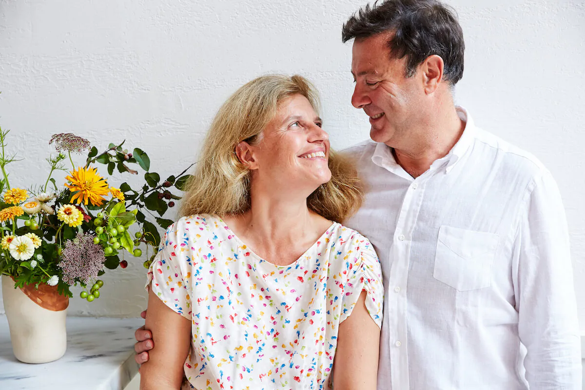 Alessandra and Mario De Benedetti. (Emily Hawkes)