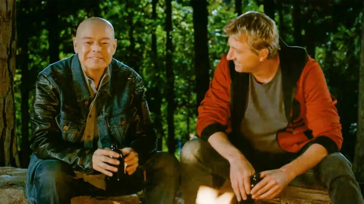 Rob Garrison (L) and William Zabka in 'Cobra Kai'. (Courtesy of Sony Pictures Entertainment)