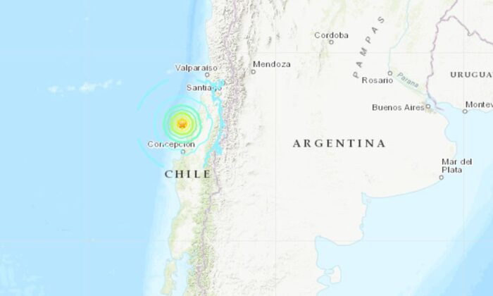 Powerful 6.8 Magnitude Earthquake Hits Near Coast of Chile | The Epoch ...