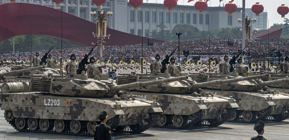 haa the us ever had a parade with military tanks in it