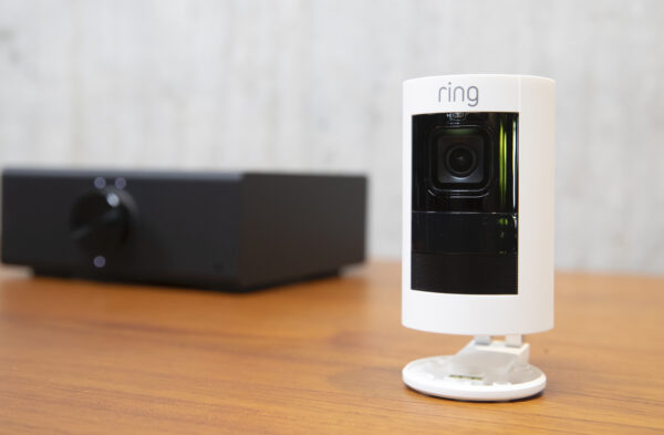 A "Ring Stick Up Cam" is pictured