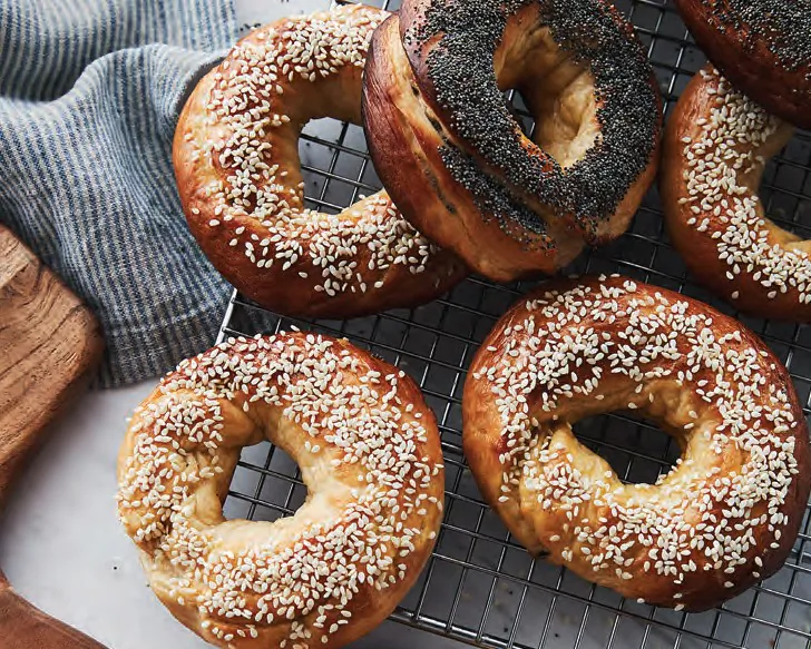 Homemade bagels. (Ryan Szulc)