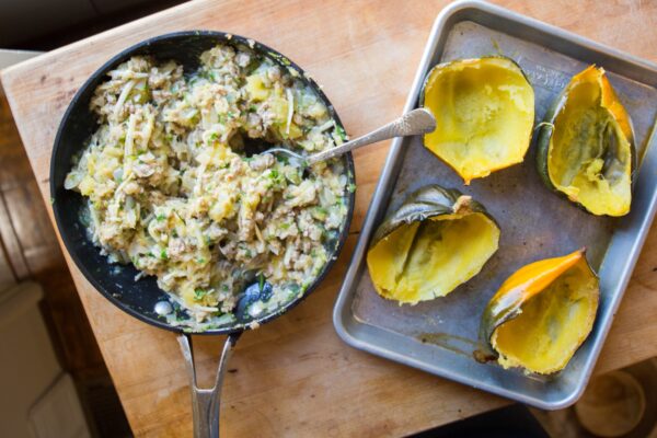 stuffed squash