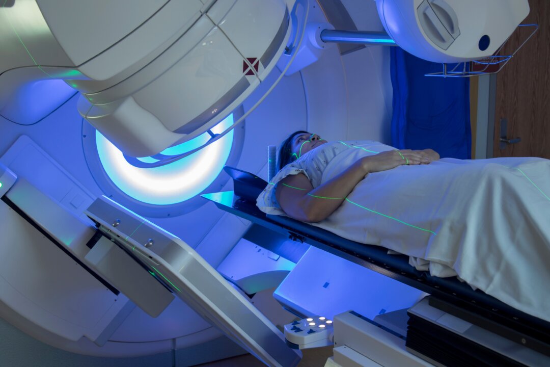 Radiation treatment is delivered by intimidating machines.(Mark_Kostich/Shutterstock)
