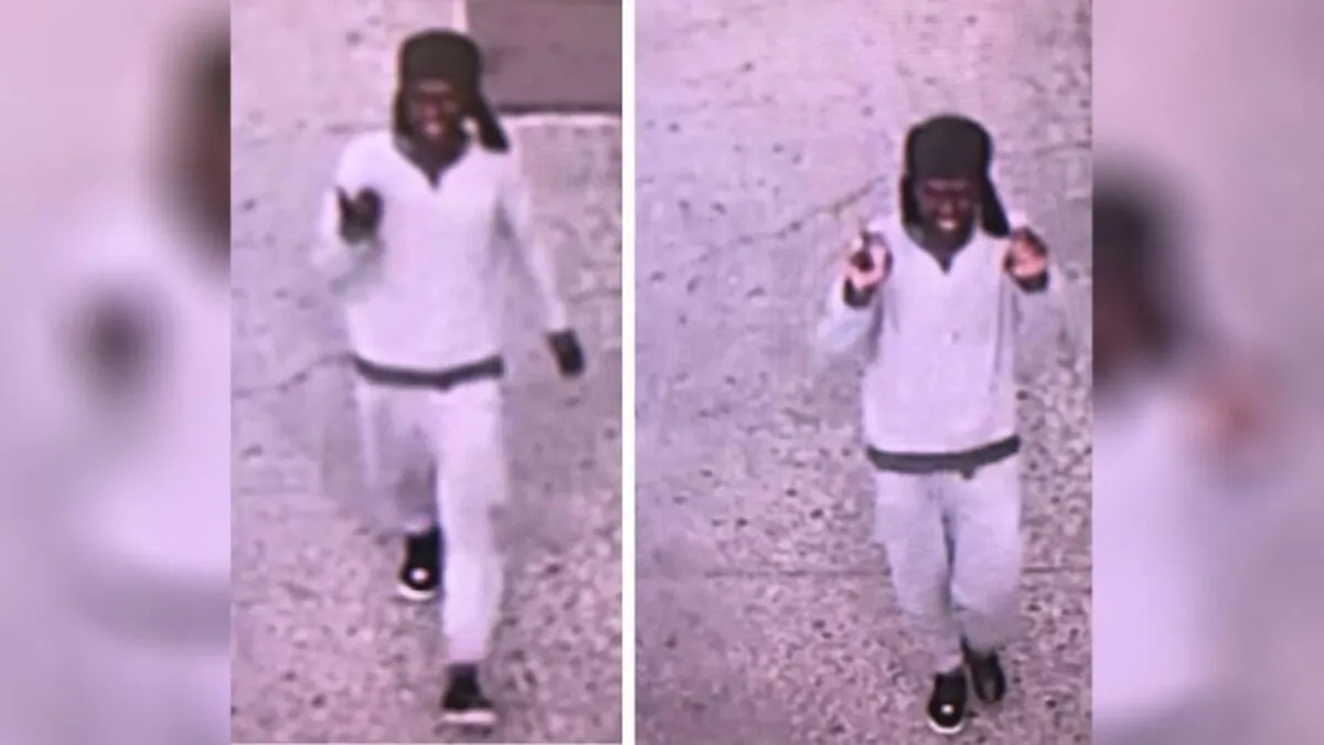 Video footage of the suspect wanted for attacking an elderly woman in Brooklyn on Sept. 19, 2019. (NYPD)