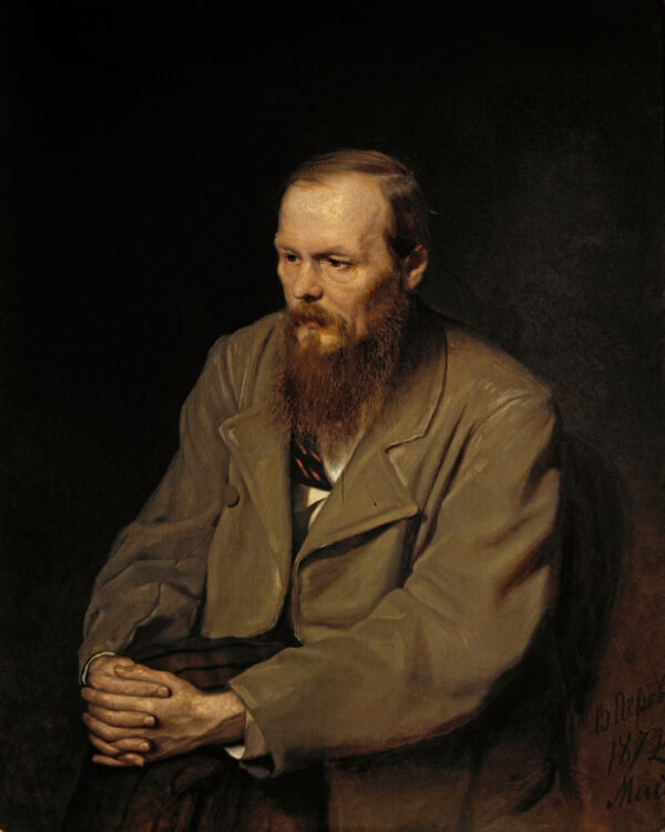 portrait of Dostoyevski by Vasily_Perov