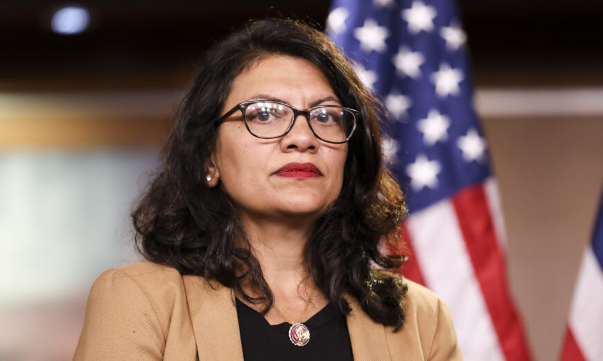 House rejects censuring Tlaib for antisemitic remarks.