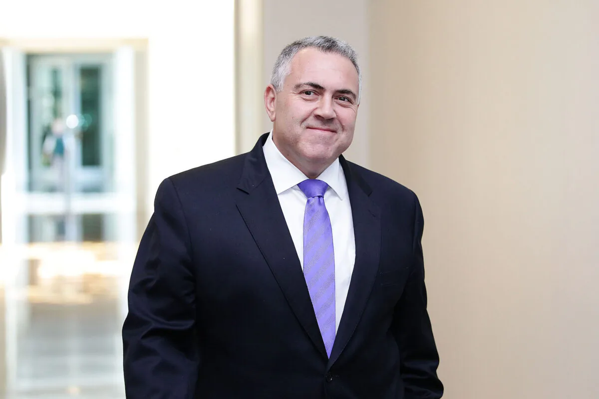 Australia's former Ambassador to the U.S. Joe Hockey at Parliament House in Canberra, Australia, on Sept. 15, 2015. (Stefan Postles/Getty Images)