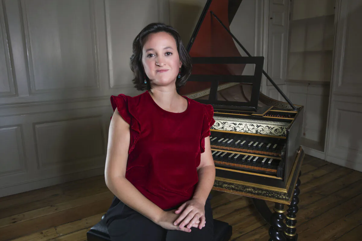 Harpsichordist and organist Marta López Fernández at Handel House in London in 2017. (Sandra Vijandi/Handel & Hendrix in London)