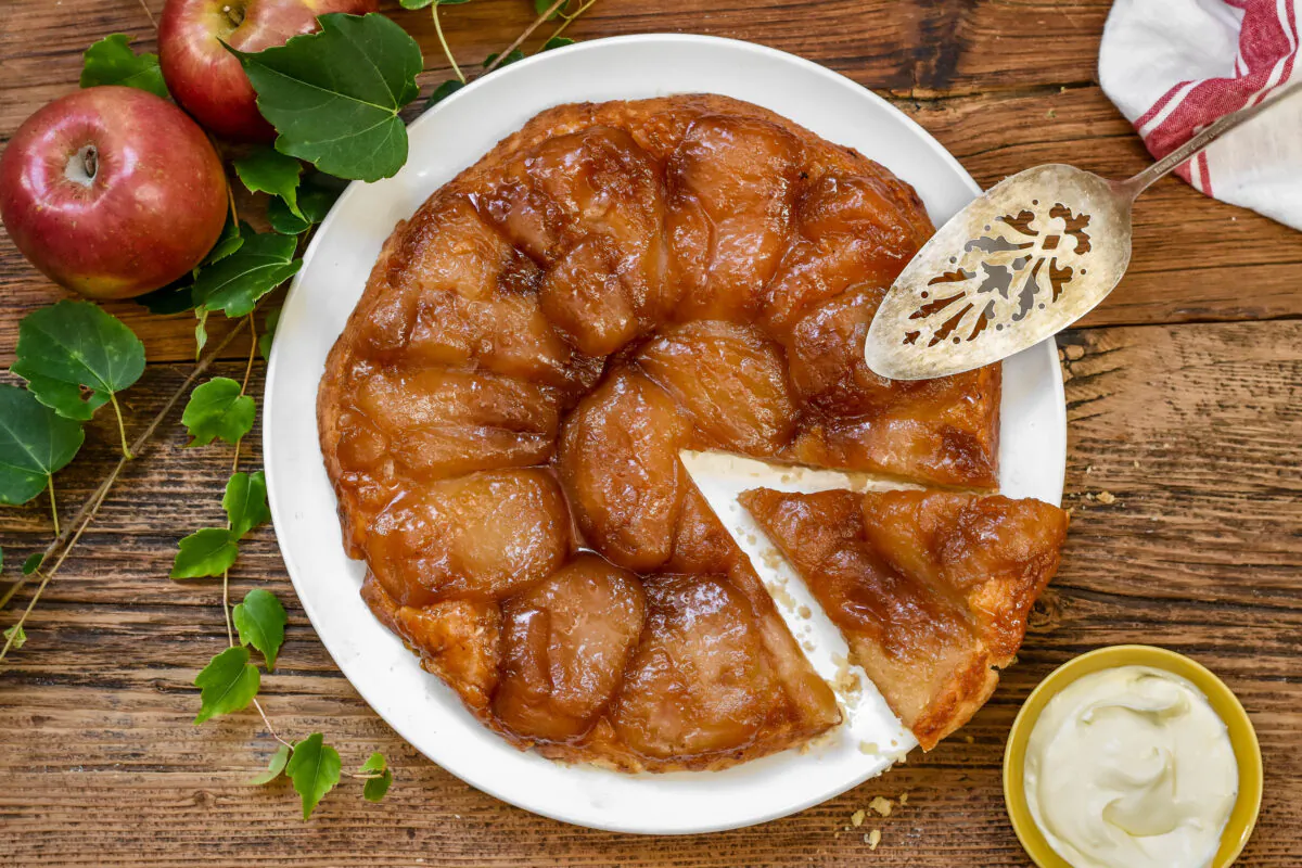 The classic tarte Tatin. (Audrey Le Goff)
