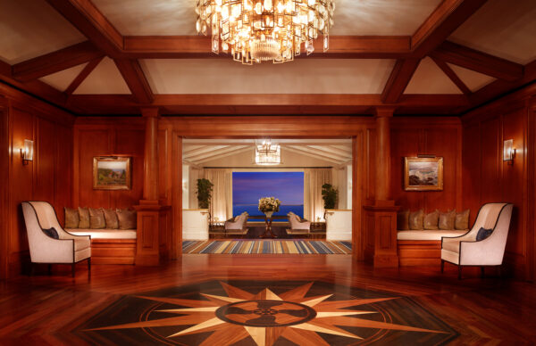 MLB-Architectural-Lobby Entrance-Evening