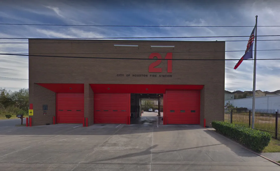 A newborn was dropped off at Fire Station 21 in Houston, Texas, on Oct. 8, 2019. (Google Maps)