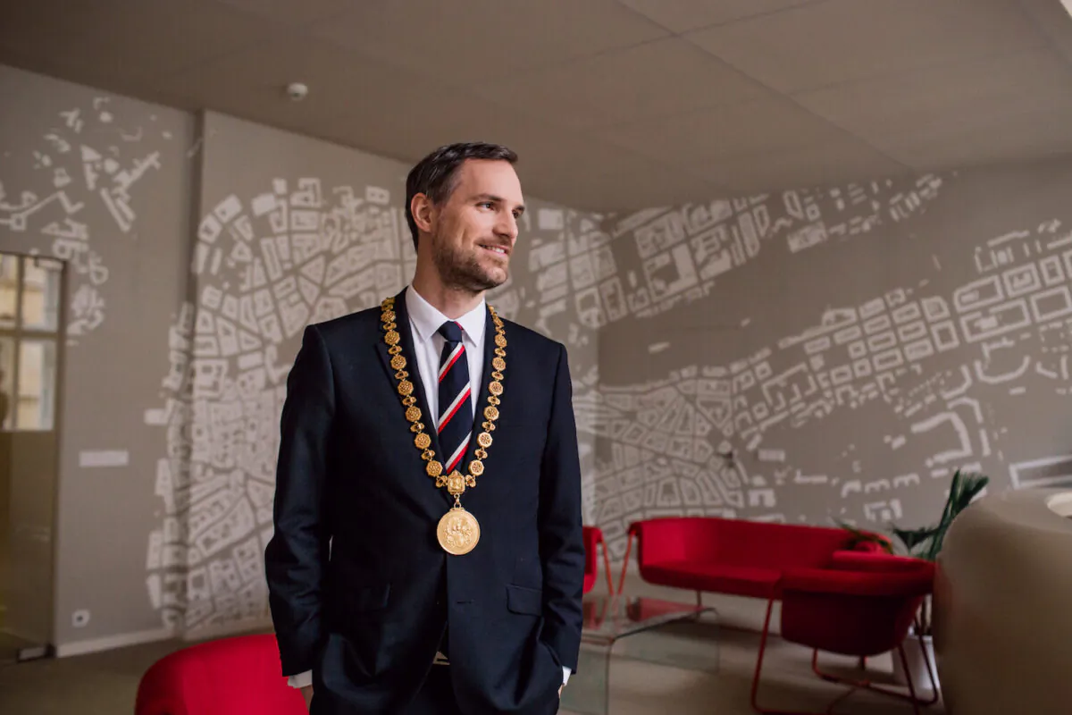 Mayor of Prague City Zdenek Hrib, in the capital of the Czech Republic in this file photo. (Praha.eu)