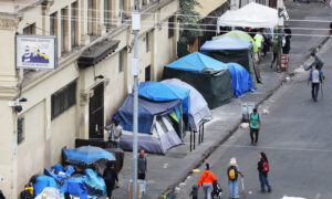 California Homeless Crisis Takes Center Stage in Political Theater