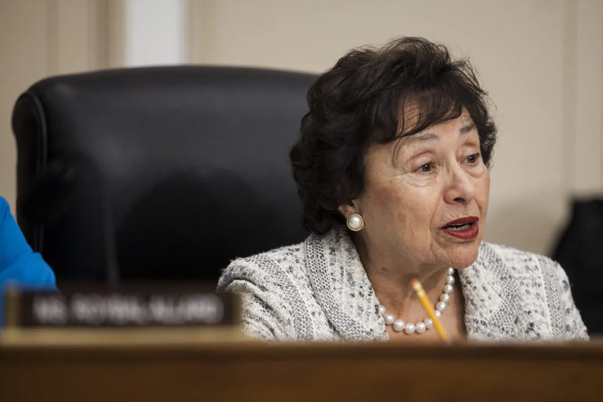 Rep. Nita Lowey (D-N.Y.) in a file photograph in Washington. (Zach Gibson/Getty Images)