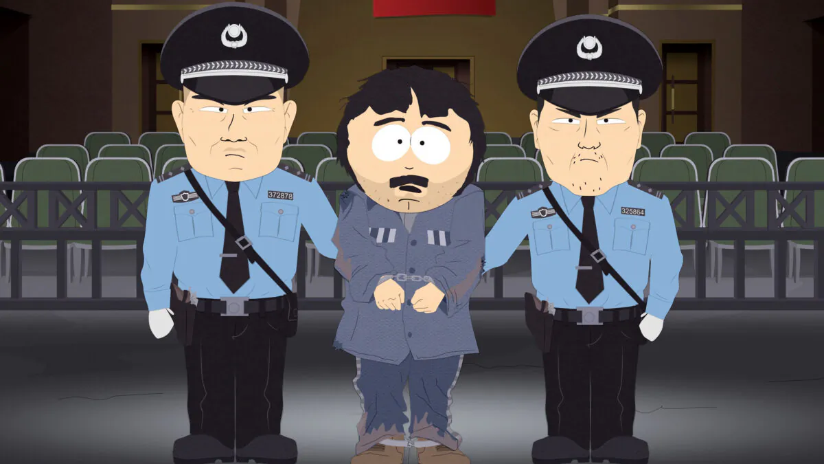 A still from the South Park episode "Band in China." (Comedy Central/Handout via Reuters)