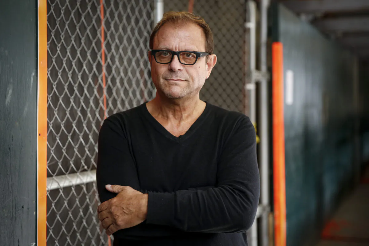 Michael Rectenwald, a former professor at New York University and author of “The Google Archipelago: The Digital Gulag and the Simulation of Freedom," in New York City on Oct. 4, 2019. (Samira Bouaou/The Epoch Times)