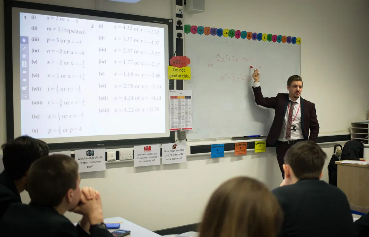 Researching better ways of helping students learn how to read and write and how to solve problems in mathematics is a good use of time and money. (Matt Cardy/Getty Images)