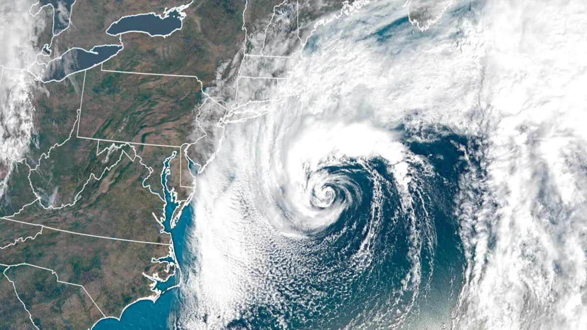 The fall nor'easter spinning southeast of New England strengthened into Subtropical Storm Melissa on Friday, according to the National Hurricane Center. (CNN)