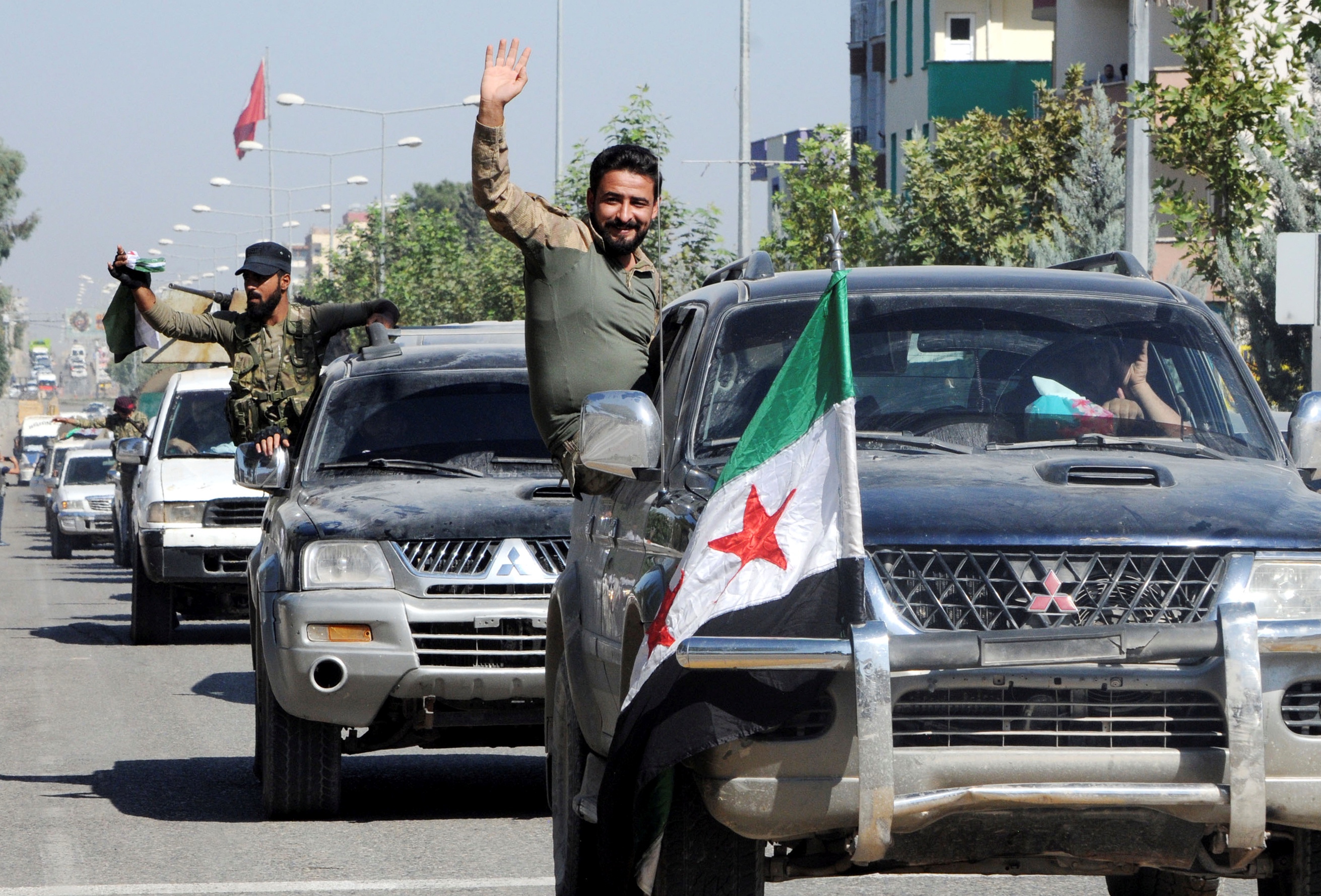 Members of Syrian National Army