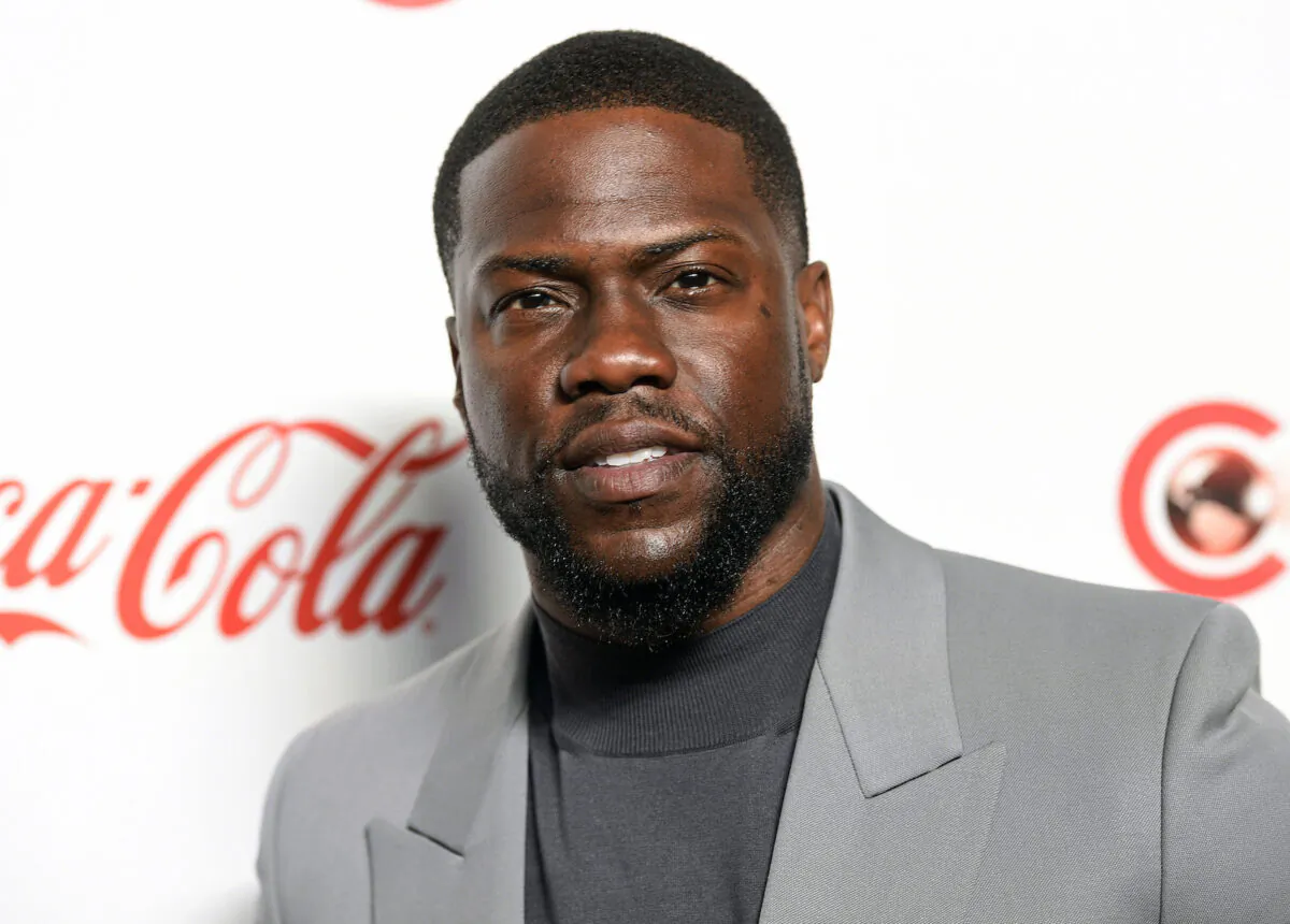 Kevin Hart poses for photos at the Big Screen Achievement Awards at Caesars Palace in Las Vegas on April 4, 2019. (Chris Pizzello/Invision/AP, File)