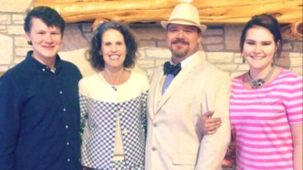 Derrick Keller with family