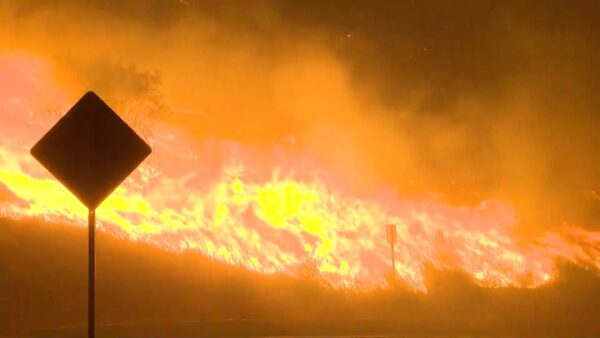 Raging CA fires