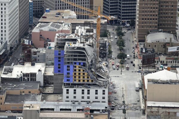 Hard Rock Hotel collapsed