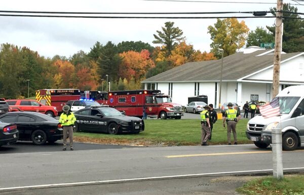 police outside church shooting
