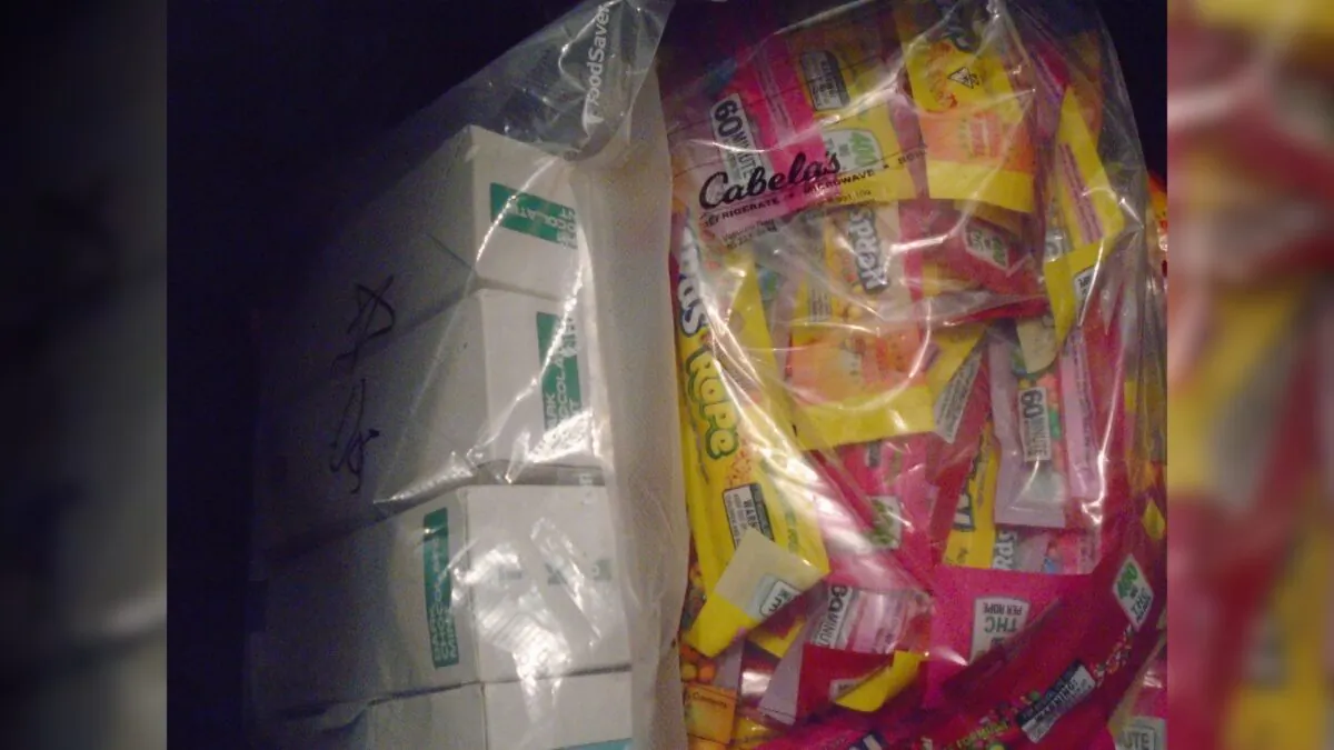 A recent drug bust in Johnstown, Pa., uncovered loads of cocaine, crystal meth, heroin, fentanyl and marijuana candies. (Johnstown Police Department)