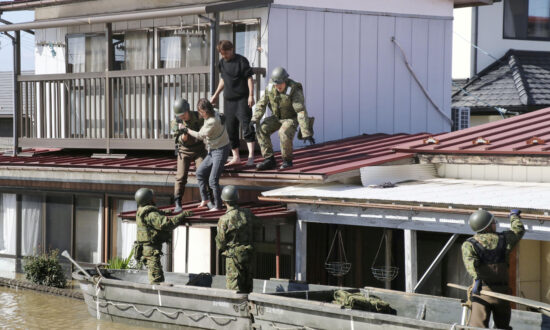 Japan Sends Rescue Workers on Search Operation in Typhoon-Hit Areas