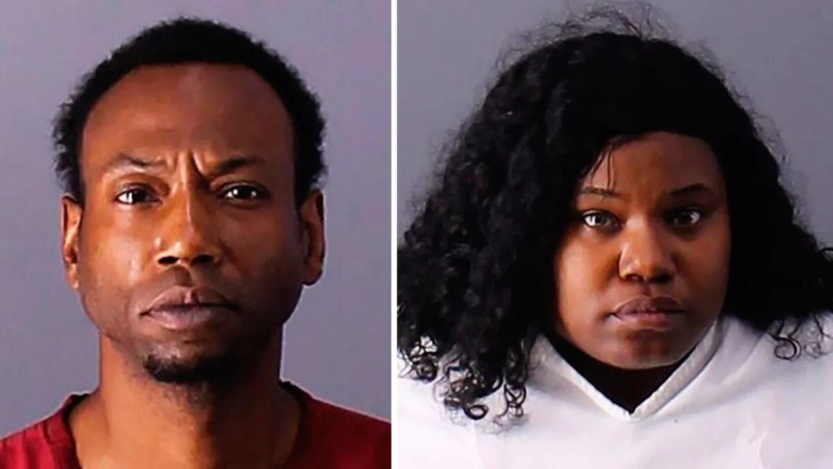 (L) Patrick Devone Stallworth and Derrick Irisha Brown (R) are shown in an undated photo provided by the Birmingham Police Department. (Birmingham Police Department via AP)