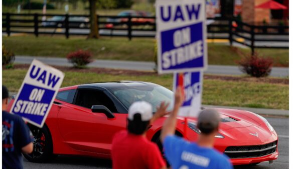 UAW on strike