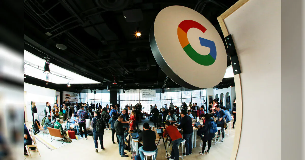Media take a look of the new Google Pixel 4 smartphone and accessories as they are displayed during a Google launch event in New York City, New York, U.S., Oct. 15, 2019. (Eduardo Munoz/Reuters)
