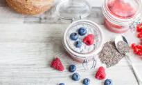 Chia Seed Pudding With Blueberries (Recipe)