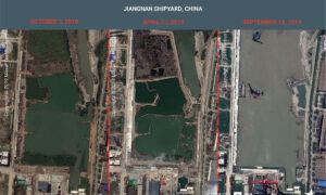 Satellite Images Reveal China's Aircraft Carrier 'Factory,' Analysts Say