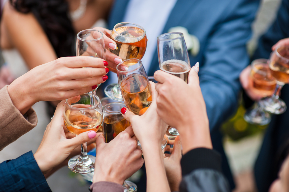 In preparation of the celebratory season, a bit of planning may avoid hangovers—and could well be a life-saving tactic. (Shutterstock)