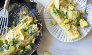 Make These One-Skillet, Five-Ingredient Enchiladas Tonight