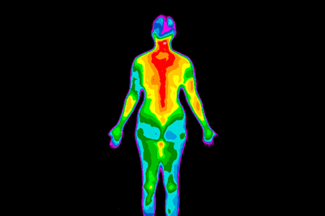 Thermography attempts to decipher what is happening inside the body by closely examining its heat signature. (Anita van den Broek/Shutterstock)